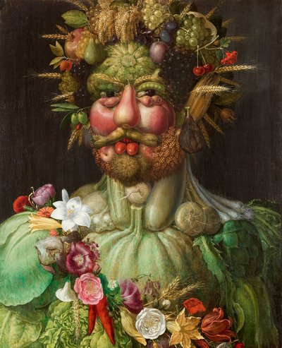 Rudolf II of Habsburg as Vertumnus by Giuseppe Arcimboldo